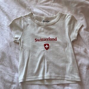 New Brandy Melville Switzerland Tee